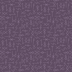 Runes On Purple - Viking Adventure